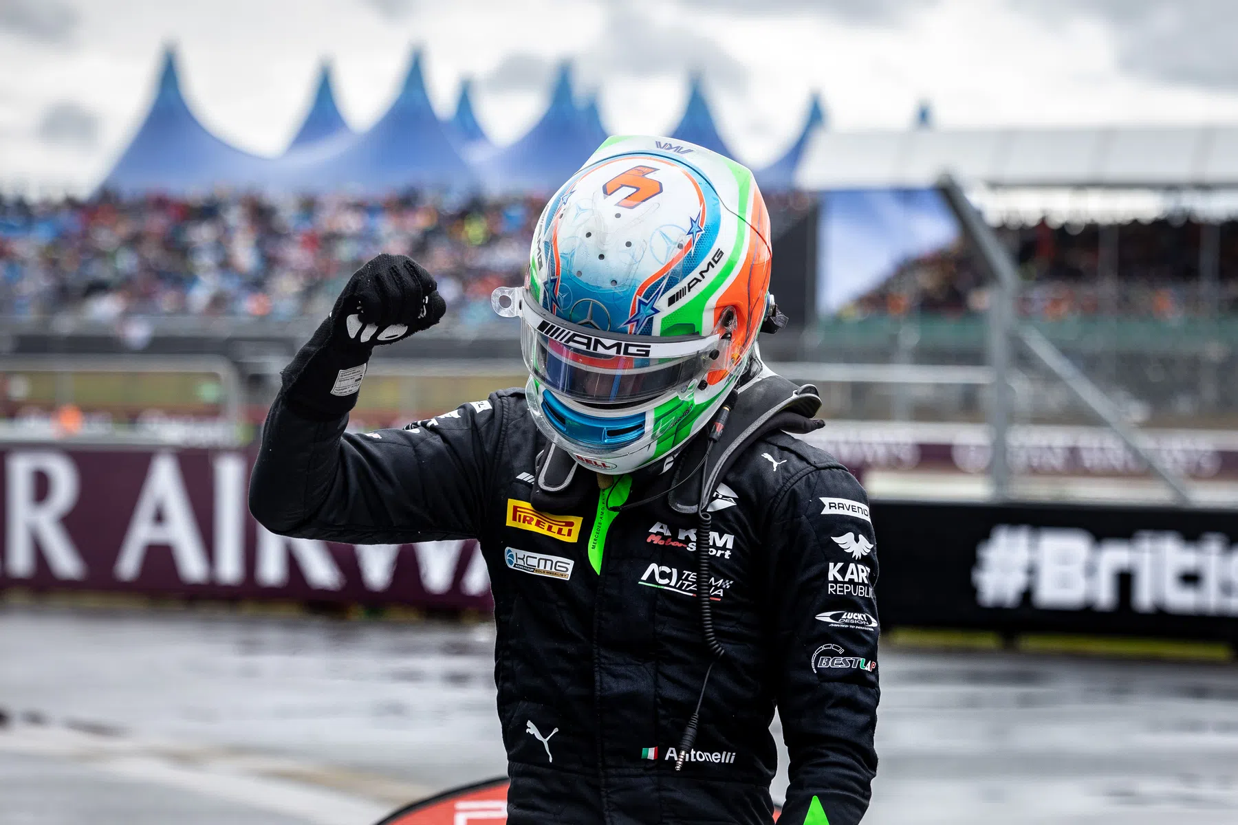 Antonelli vince la sua prima gara in F2 all'Hungaroring