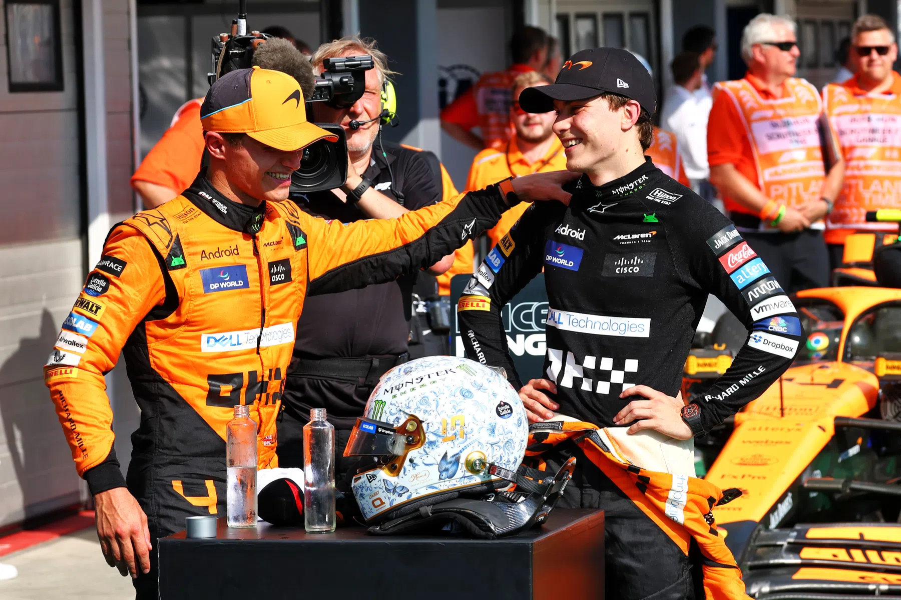 Lando Norris defends McLaren and admits he lost the win on the start