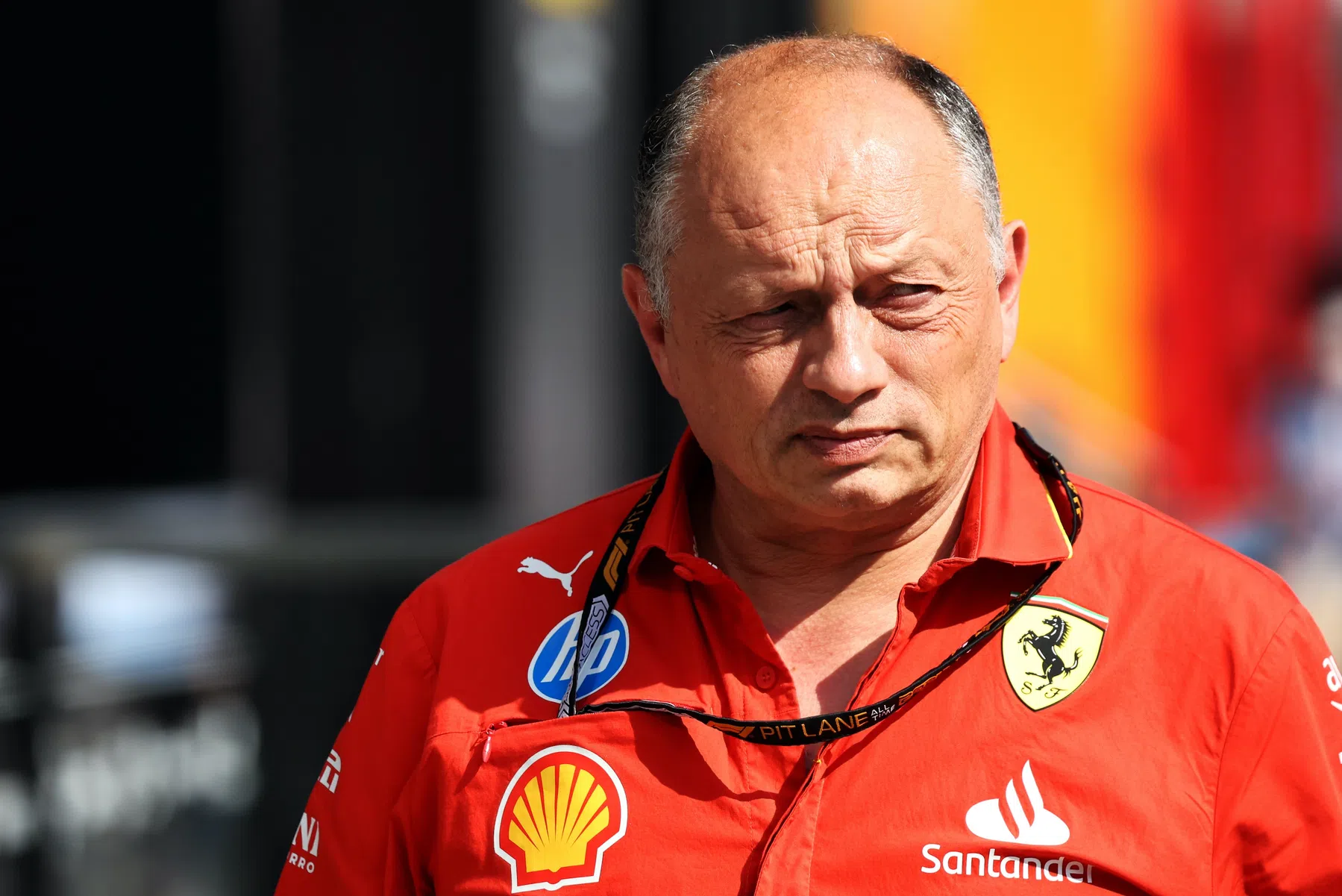 Vasseur na de kwalificatie van Leclerc en Sainz