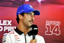 Slecht begin voor Ricciardo met spin tijdens VT1 in België