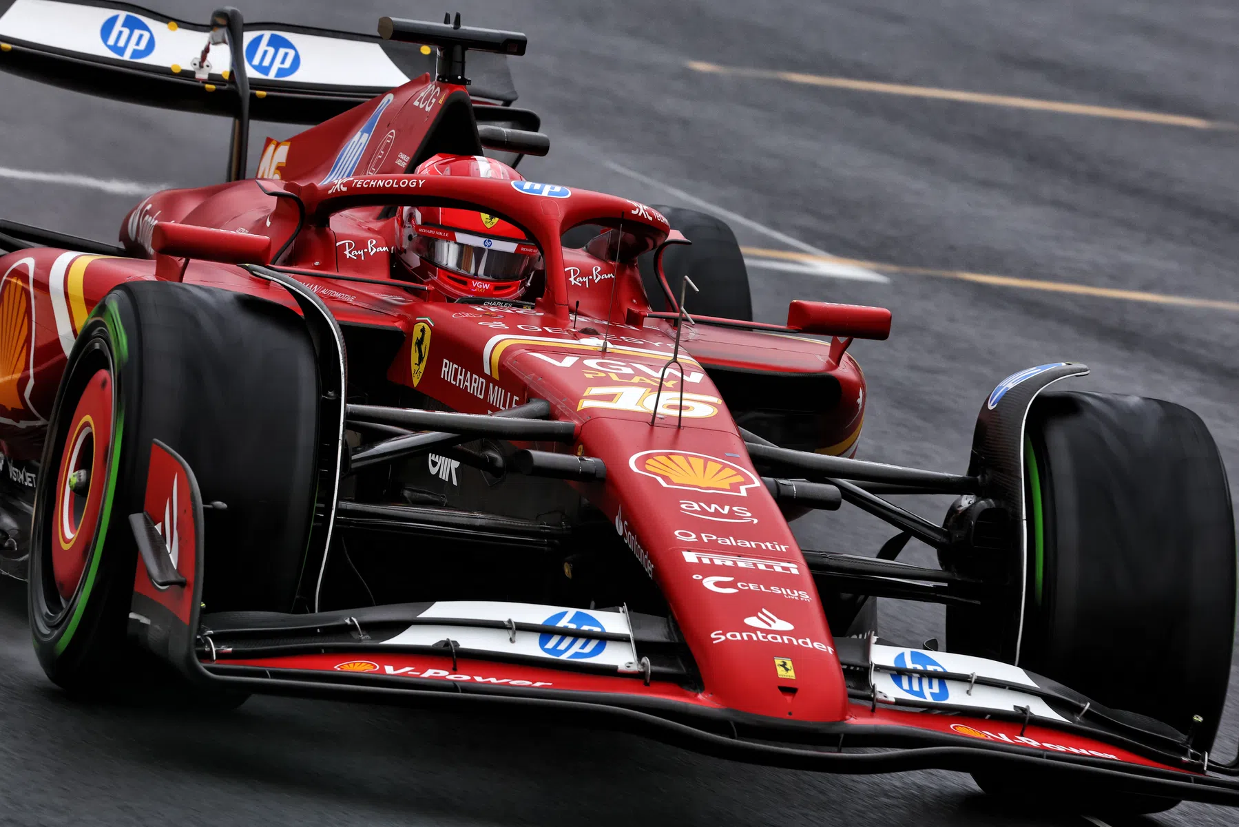 Leclerc conquista la pole position in Belgio