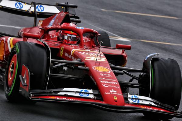 Leclerc verwacht moeilijke start vanaf pole position Belgische GP 2024