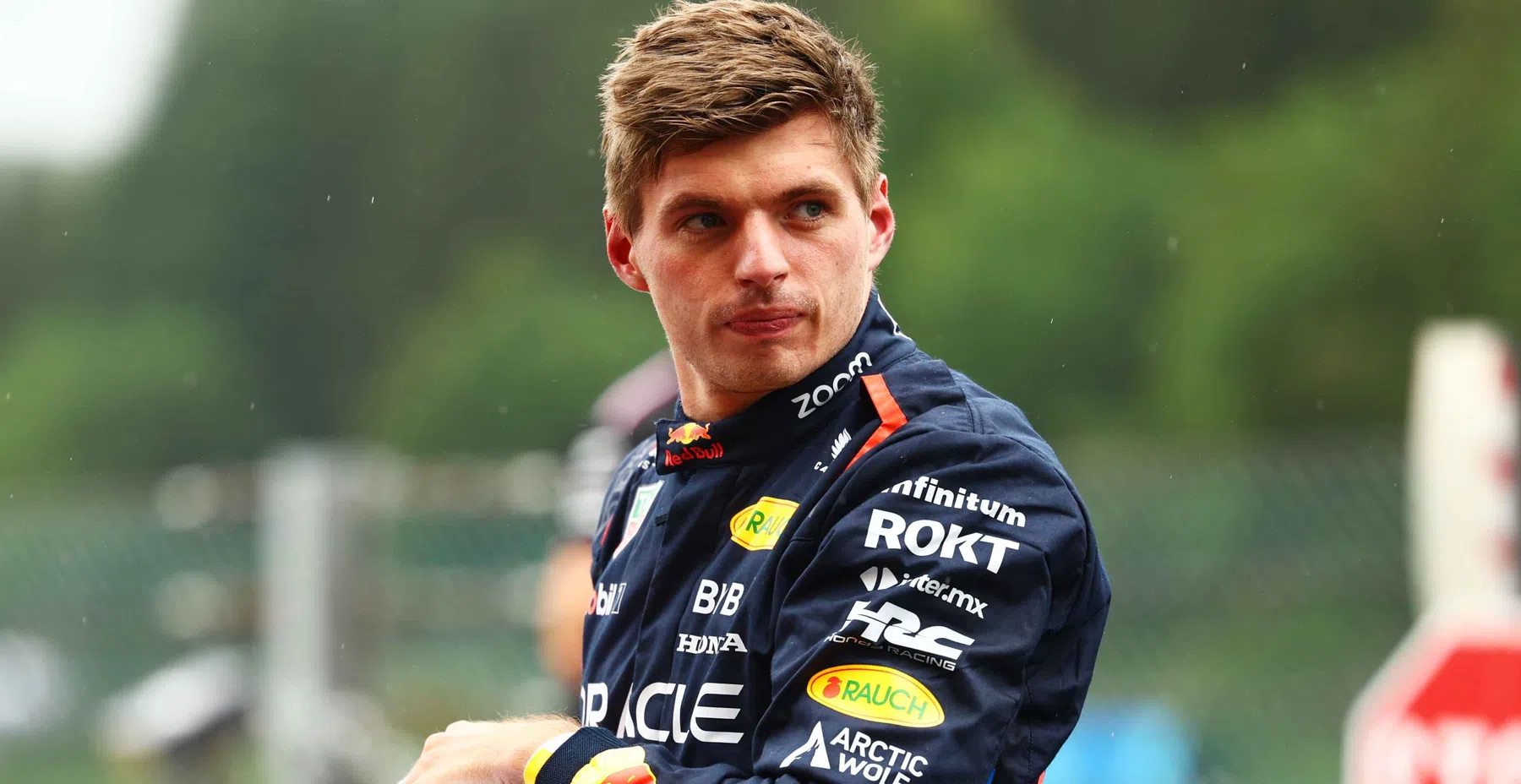 Verstappen na meta para o Grande Prêmio da Bélgica e Pérez