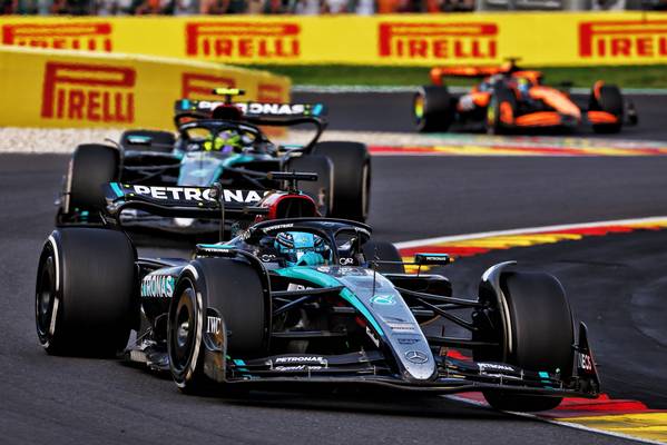 Mercedes onderzoekt diskwalificatie Russell Shovlin Belgische GP 2024