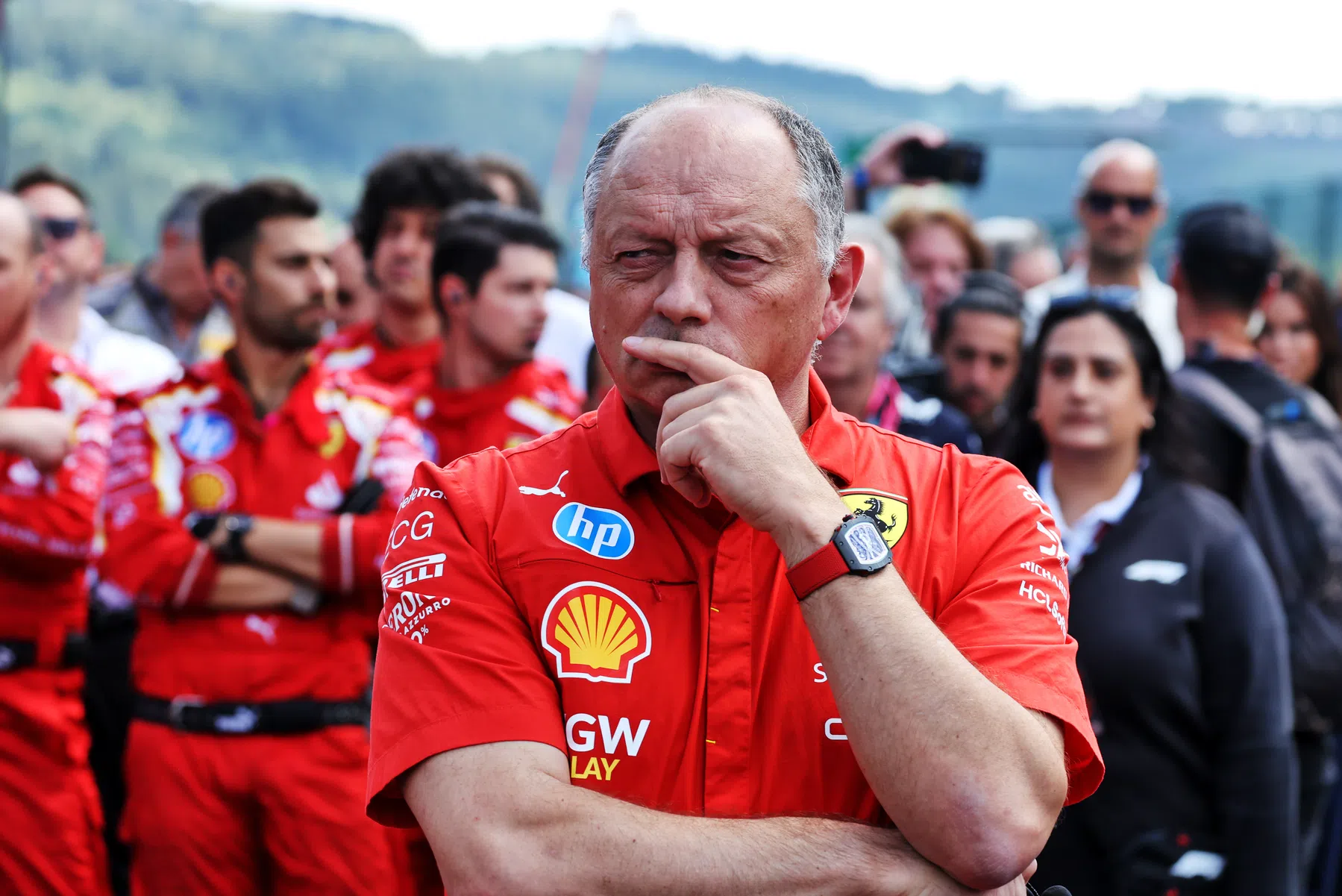 Vasseur voit un avantage pour Ferrari