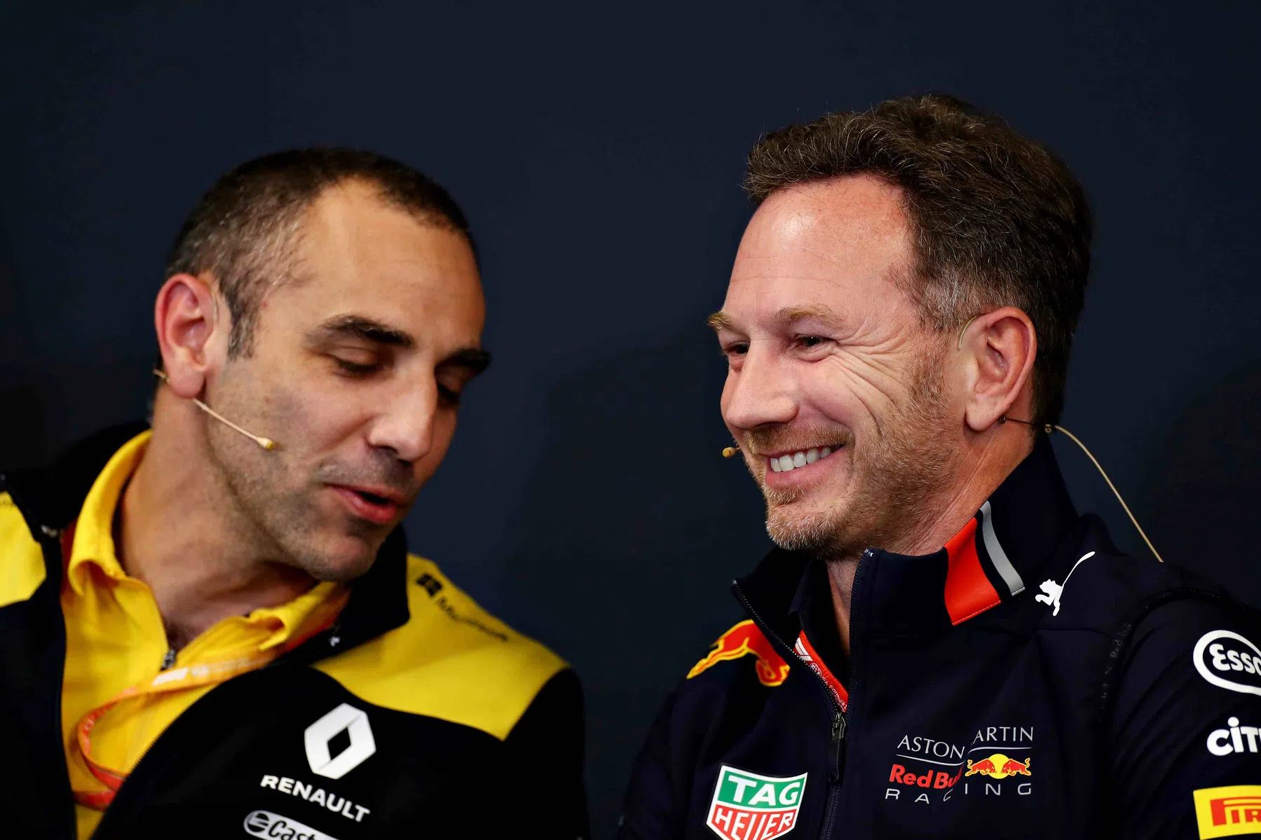 christian horner macht witz über cyril abiteboul