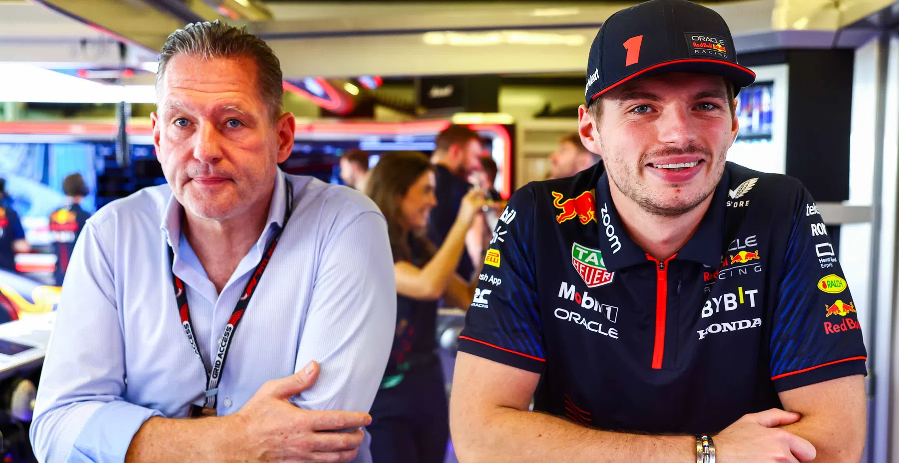 Max Verstappen tells father Jos about virtual world