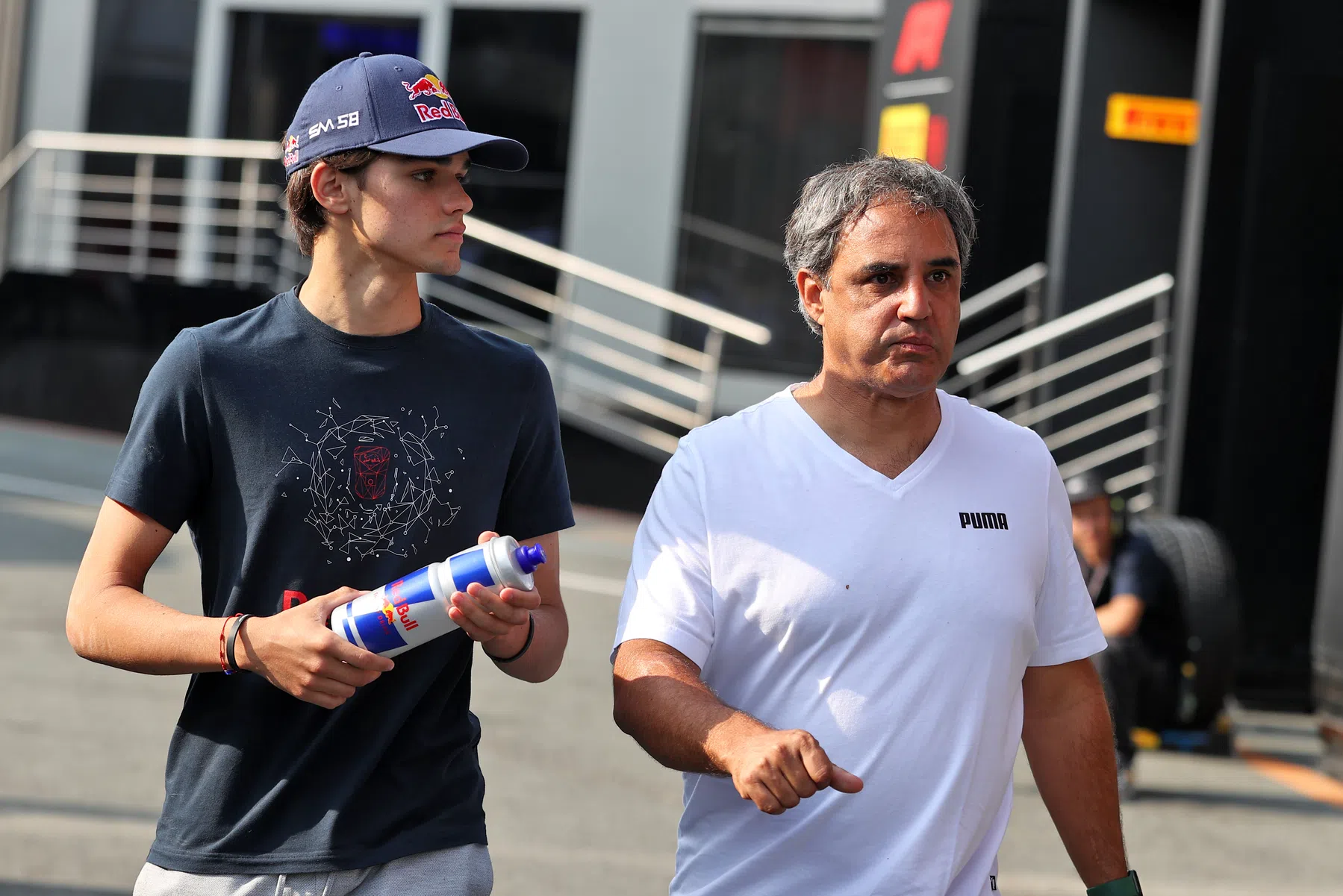 juan pablo montoya y sebastian sueñan con la fórmula uno