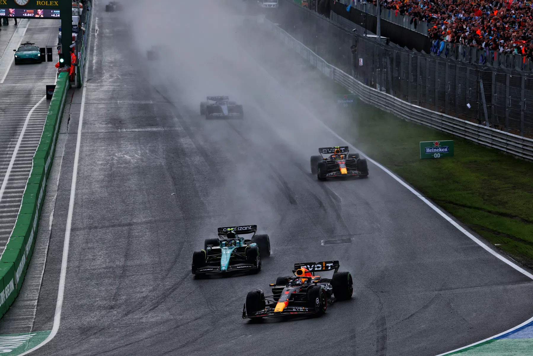 La lluvia caerá en Zandvoort para el GP Holandés 2024 de F1