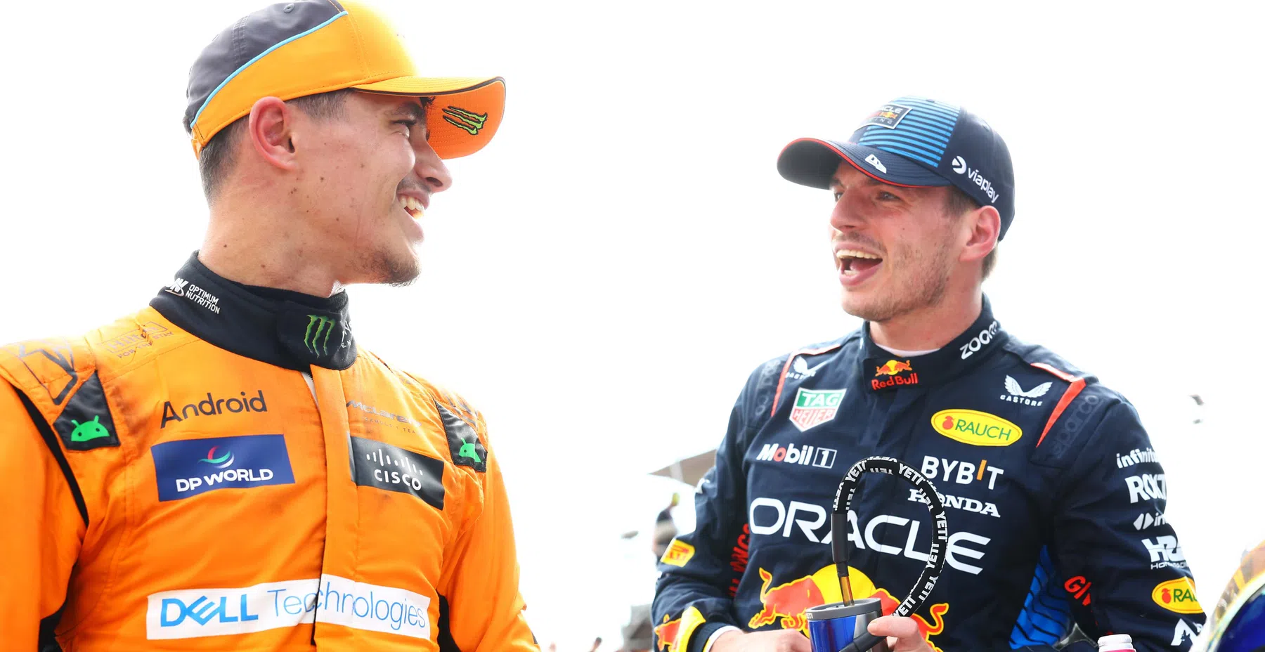 Sainz over ex-teamgenoten Verstappen en Norris