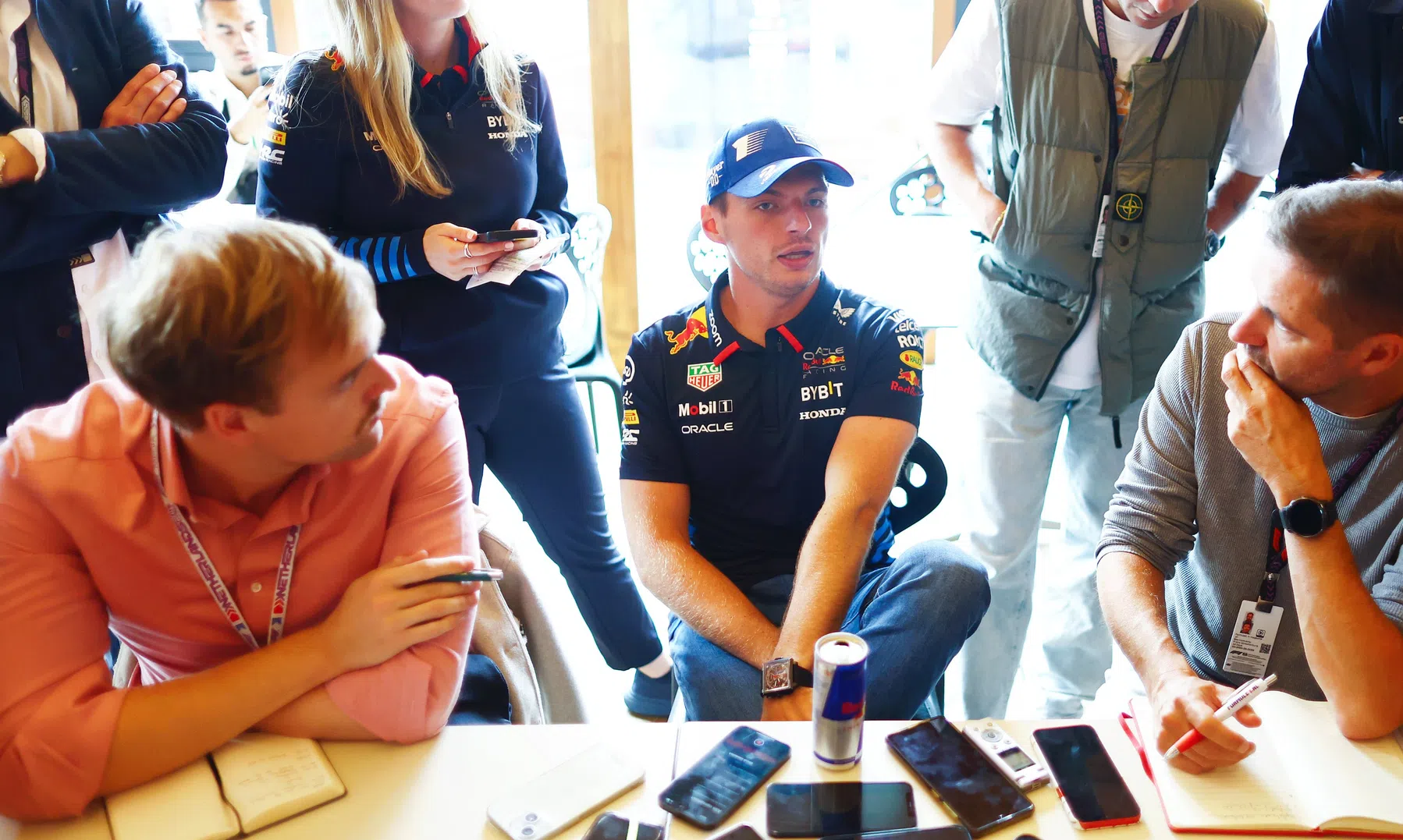 Verstappen can laugh at Dutch pride on paddock zandvoort