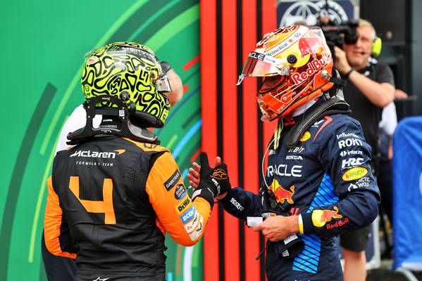 Norris in pole position nel GP d'Olanda si aspetta una dura battaglia con Verstappen