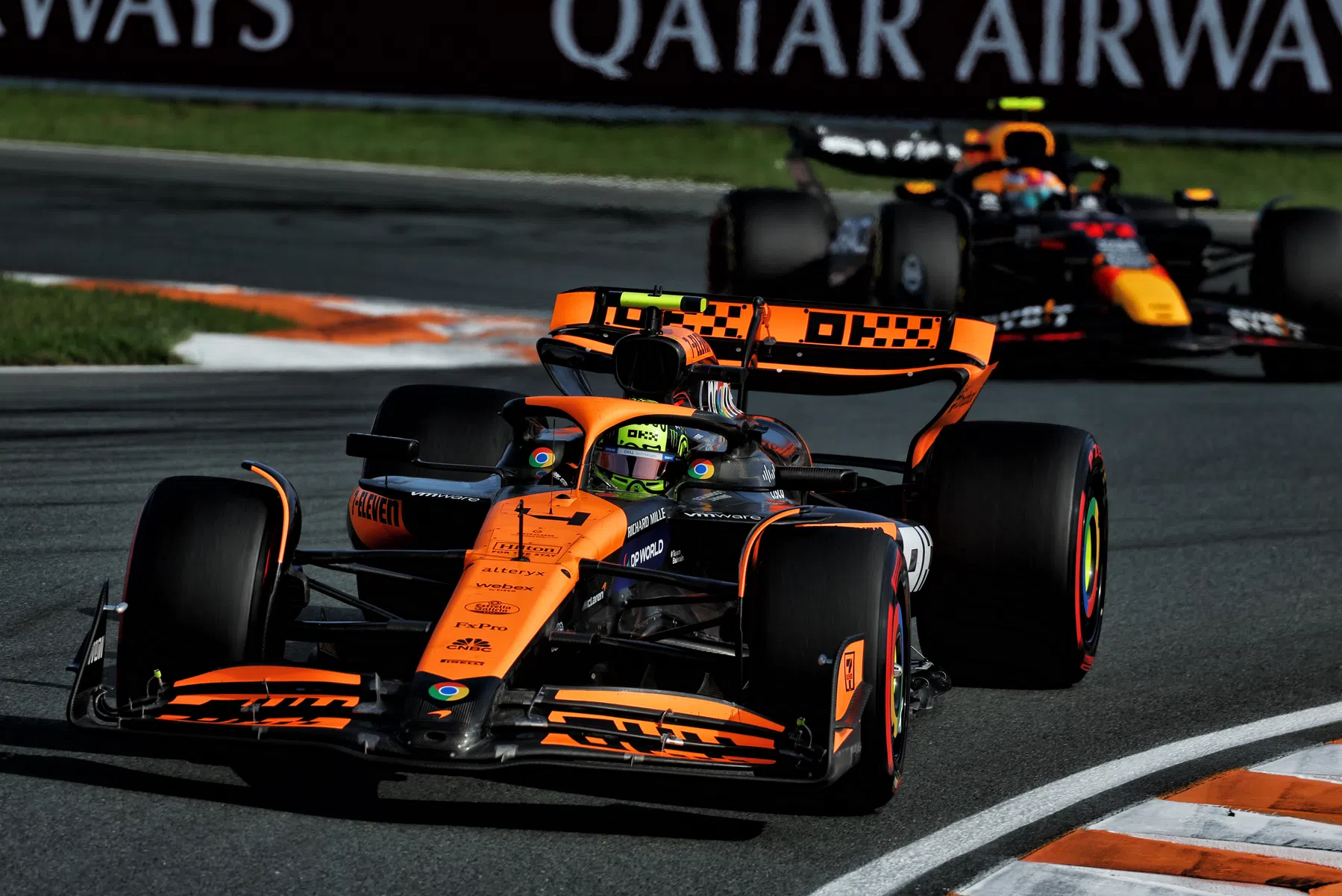 Norris wins the 2024 Dutch Grand Prix with Verstappen in P2