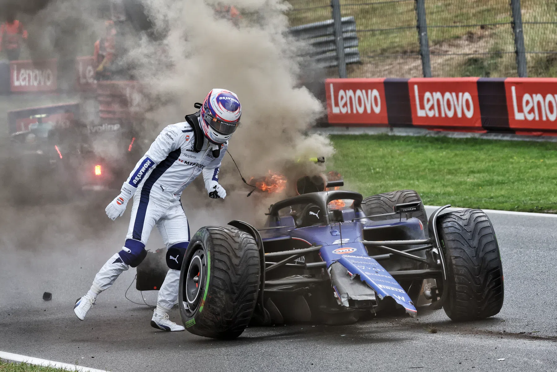 Batida em Zandvoort pode ter sido gota d'água para Sargeant na Williams