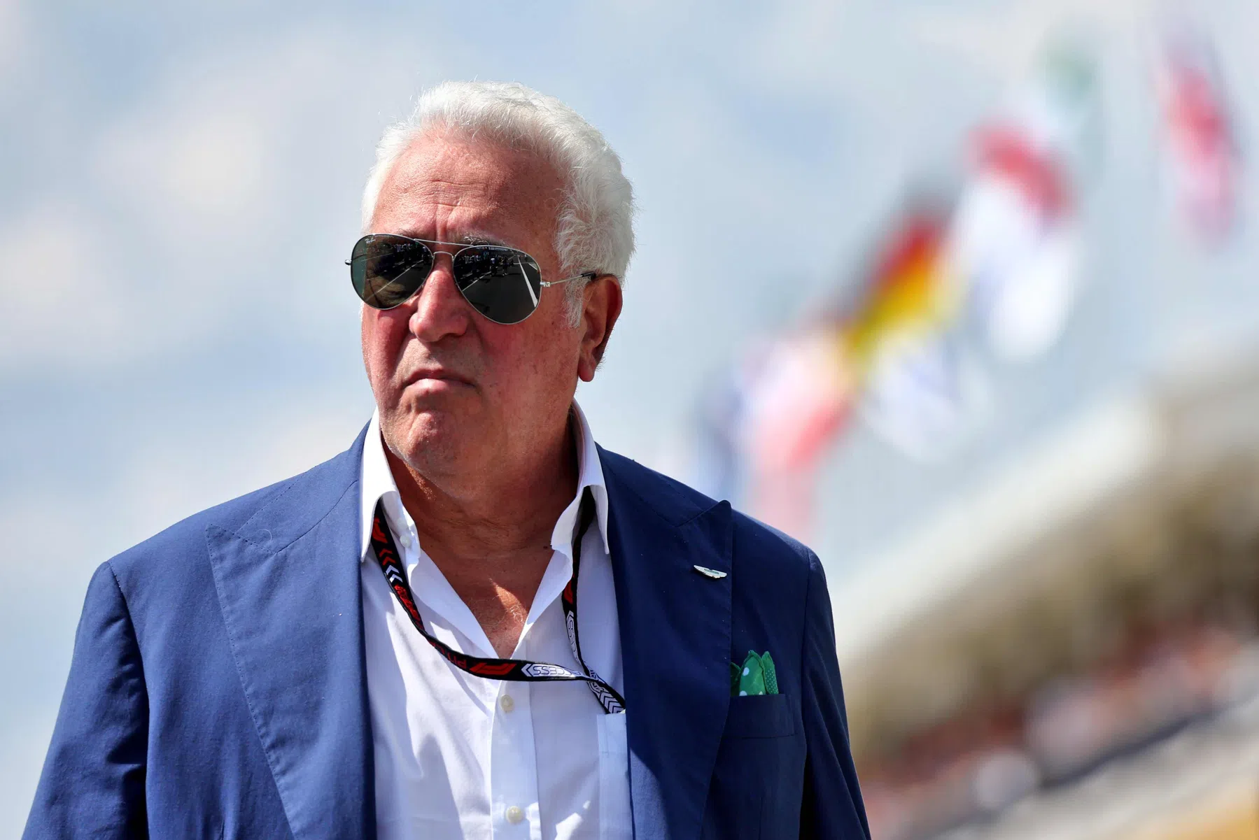 Lawrence Stroll talks about Adrian Newey