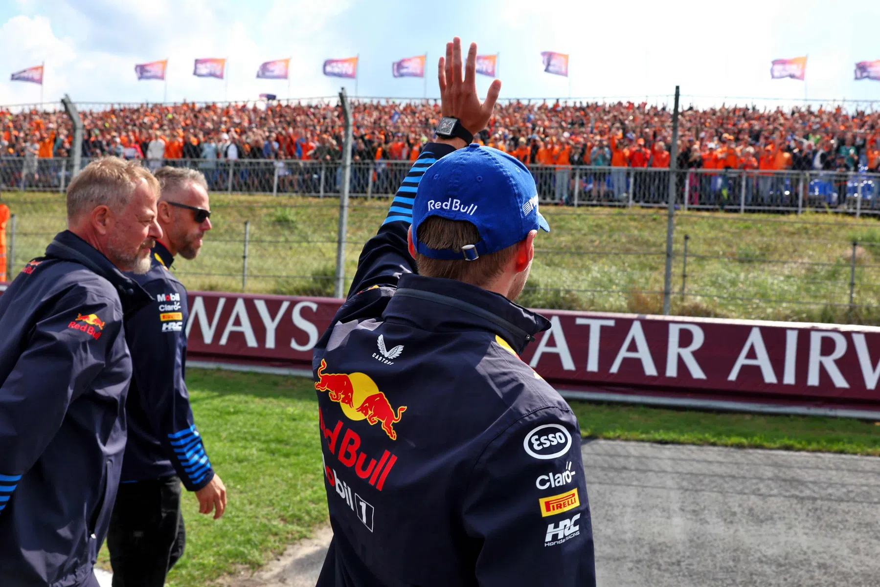 Verstappen genießt die Atmosphäre vor dem Großen Preis der Niederlande