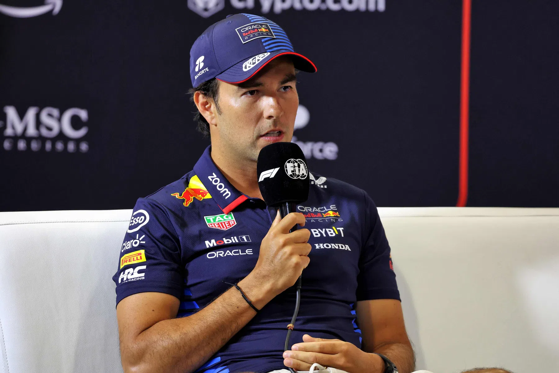 f1 conférence de presse du grand prix de meixcan