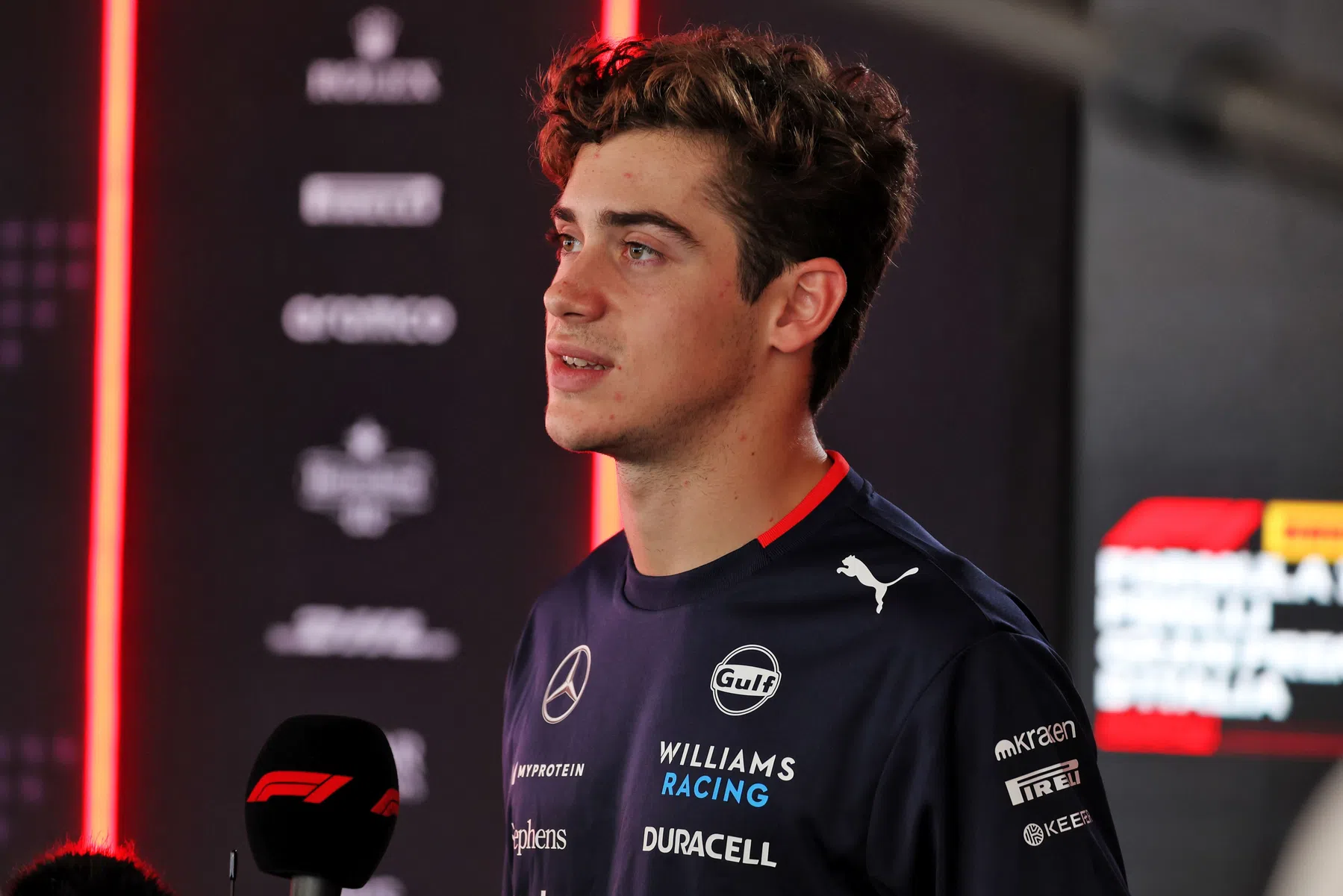 Colapinto reacts to upcoming Formula 1 debut