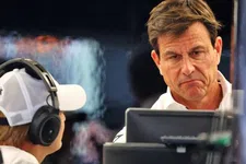 Thumbnail for article: Toto Wolff reacts to Antonelli's crash in debut FP1 session in Monza!