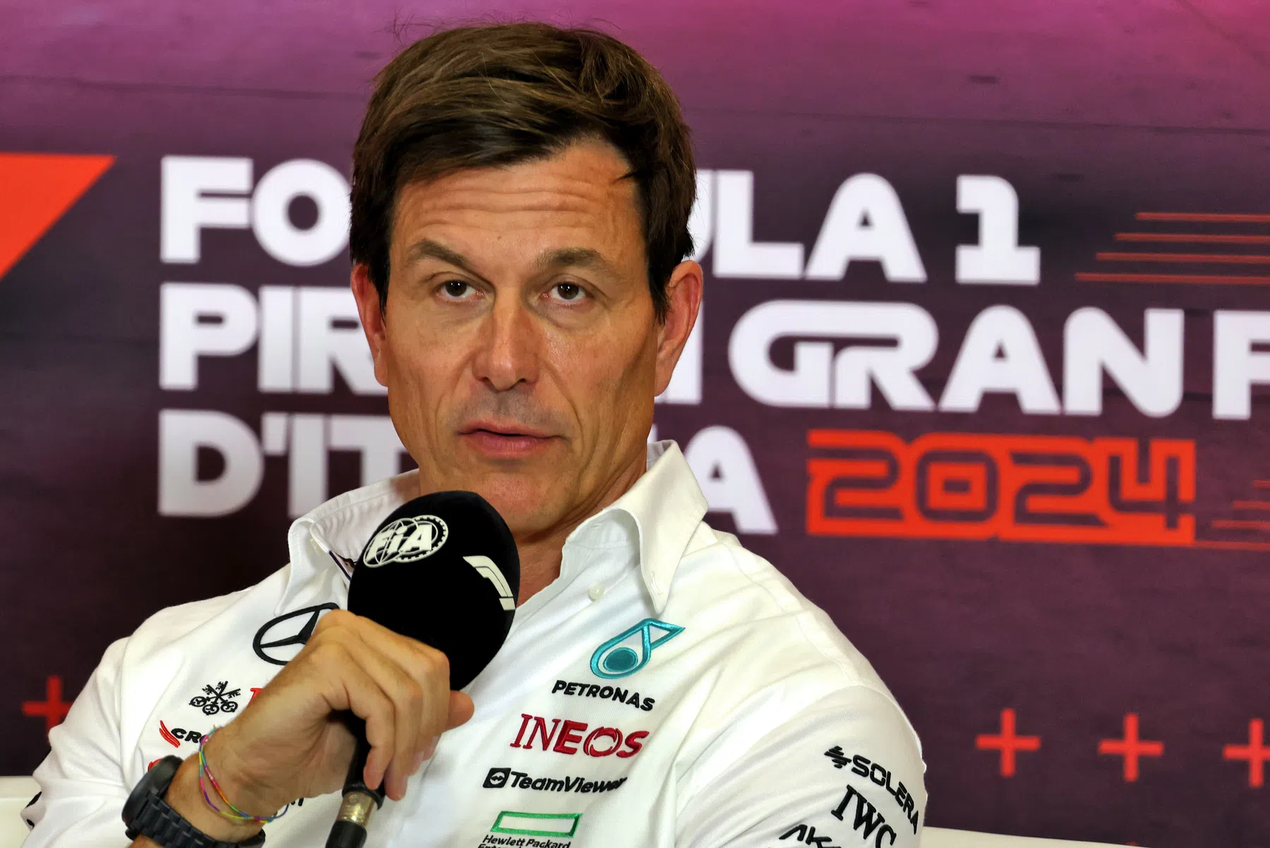 f1 Toto Wolff reacciona al fallo de James Vowles sobre Mick Schumacher en Monza