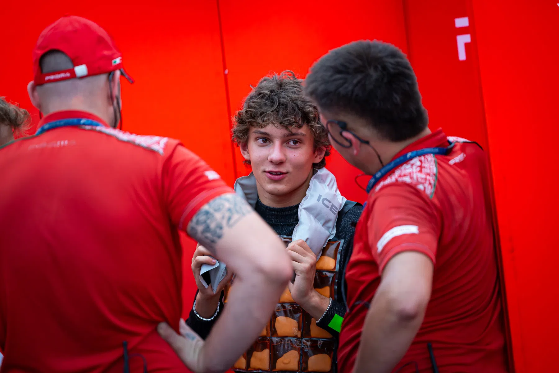 Peter Windsor reaction after Andrea Kimi Antonelli crash in FP1 at Monza