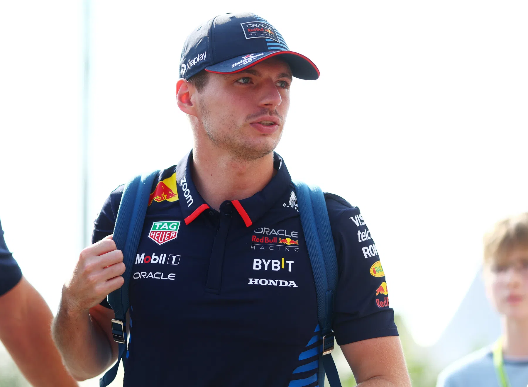 Max Verstappen avec Kimi Raikkonen pour le Grand Prix d'Italie de F1