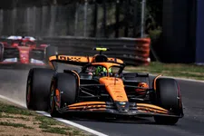 Painful moment for Norris as Piastri forces his way by at Italian GP start