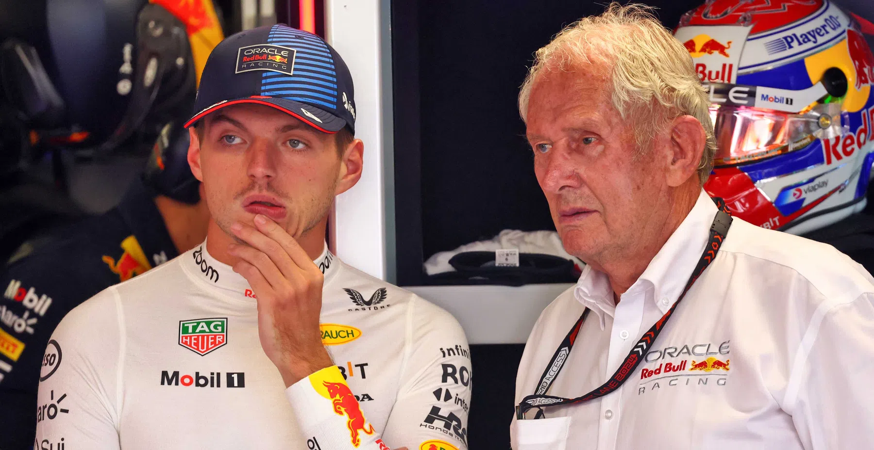 Helmut Marko joins Max Verstappen after poor Italy GP