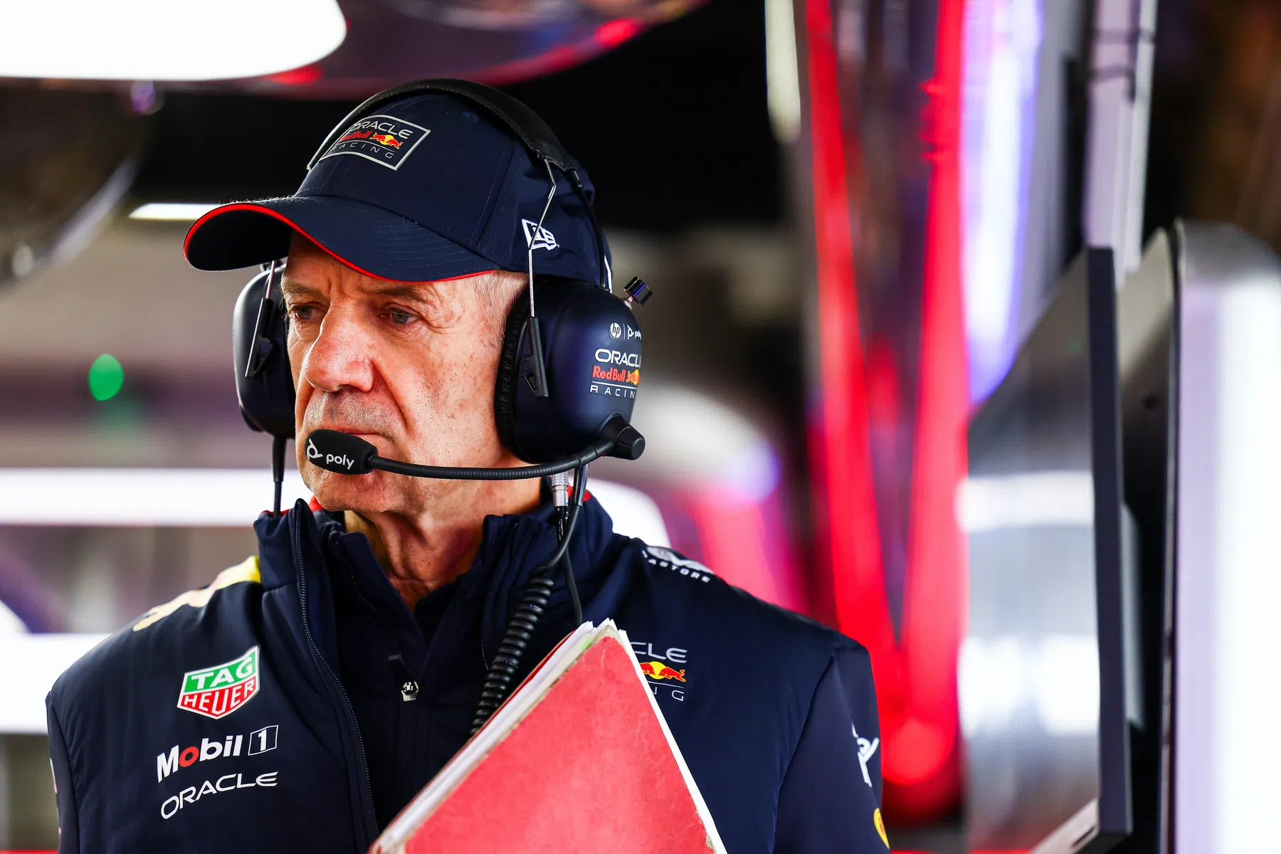 F1 Adrian Newey doesn't talk about Red Bull car