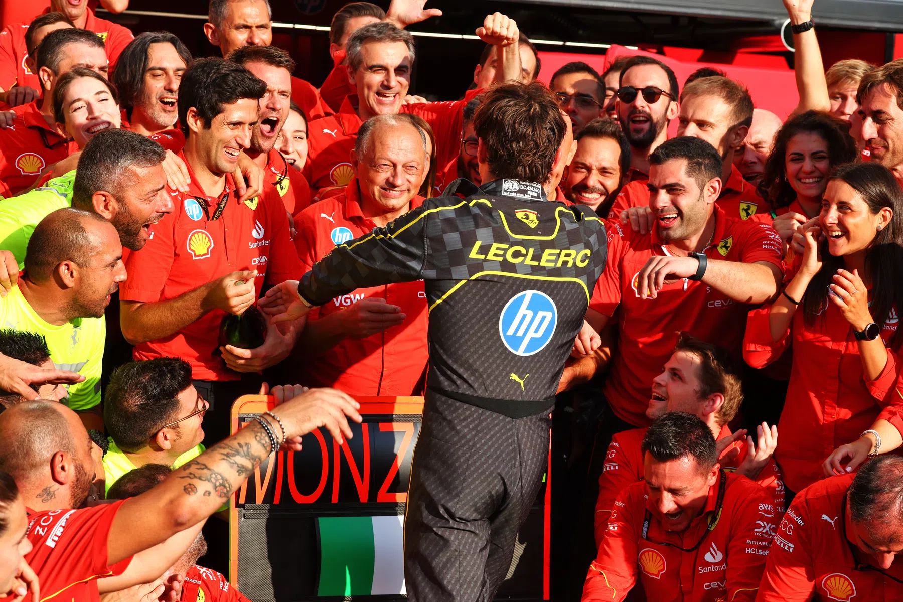 Frederic Vasseur reveals Ferrari's F1 world title chances after Italian GP