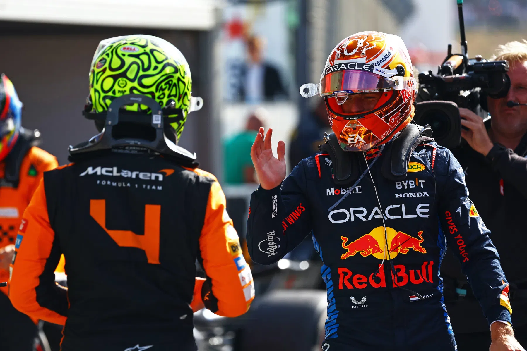 Lando Norris habla de la lucha por el título de F1 con Max Verstappen