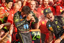 Thumbnail for article: Sainz perdió el podio por la estrategia, pero está orgulloso de Ferrari: "Buen trabajo de equipo"