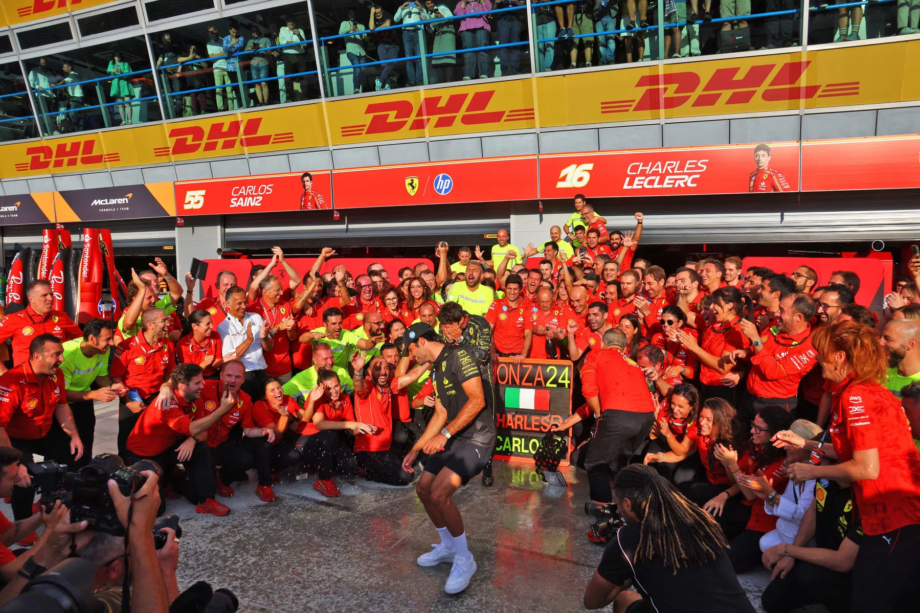 Estos son los récords que se batieron en el Gran Premio de Italia