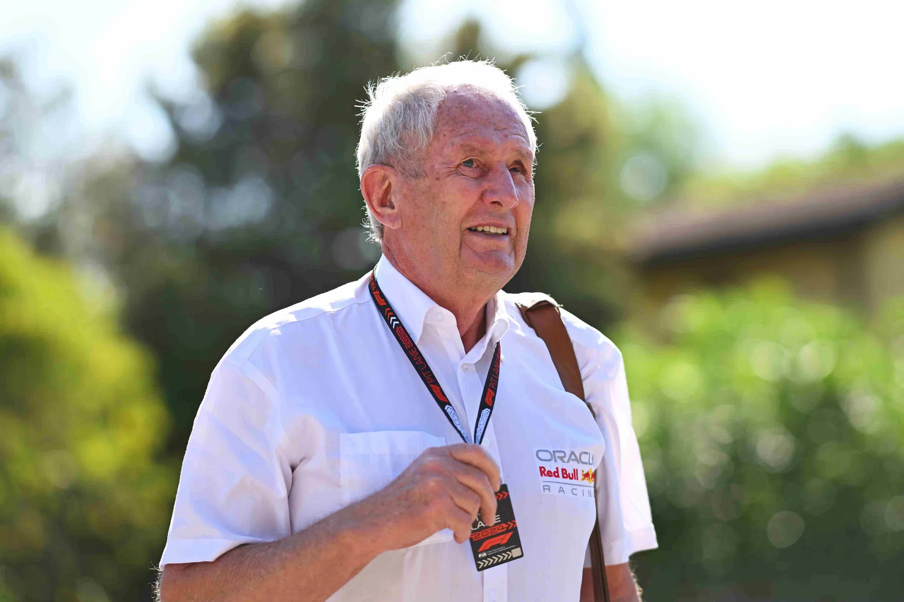 Helmut Marko cumprimentou Niki Lauda por causa dos motores Mercedes no passado