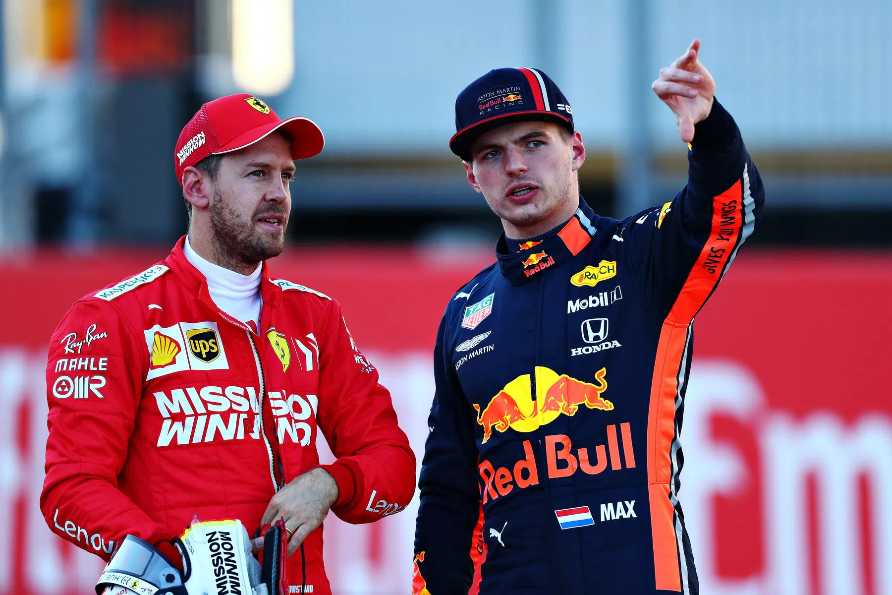 Helmut Marko à propos des pilotes de F1 Max Verstappen et Sebastian Vettel