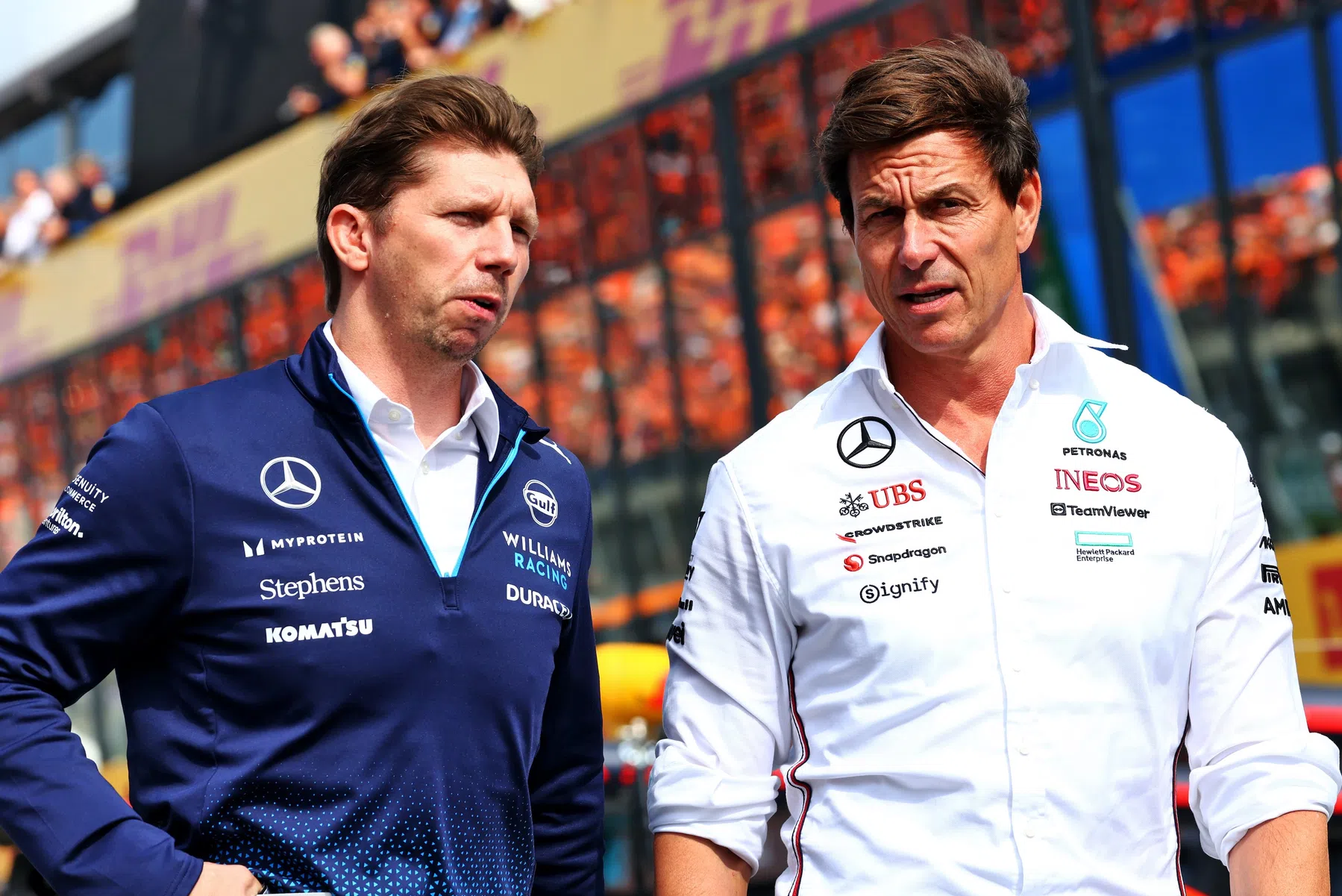 James Vowles, jefe del equipo de F1, habla de Carlos Sainz y Franco Colapinto en Williams