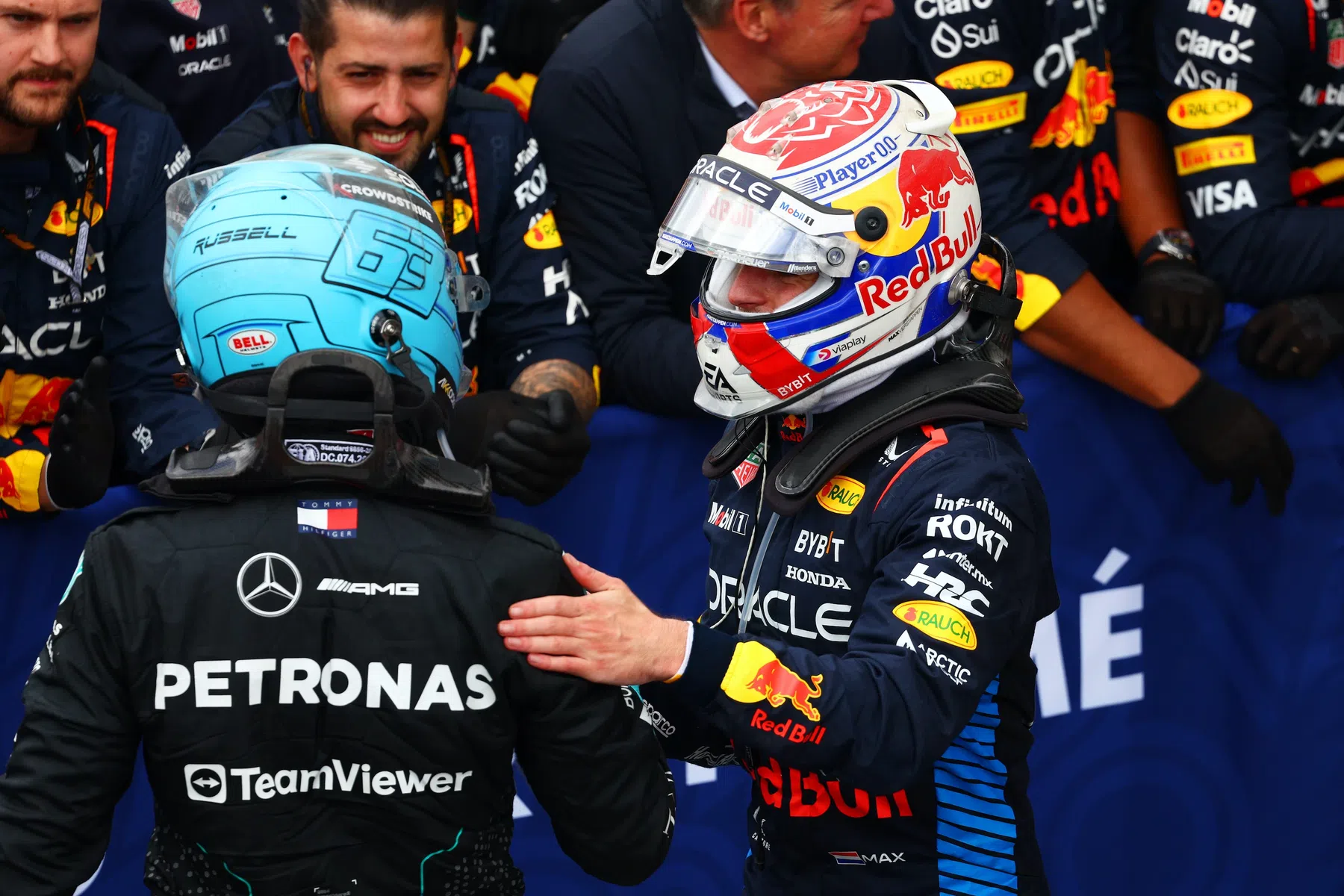 Nico Rosberg over F1 coureurs Max Verstappen en George Russell