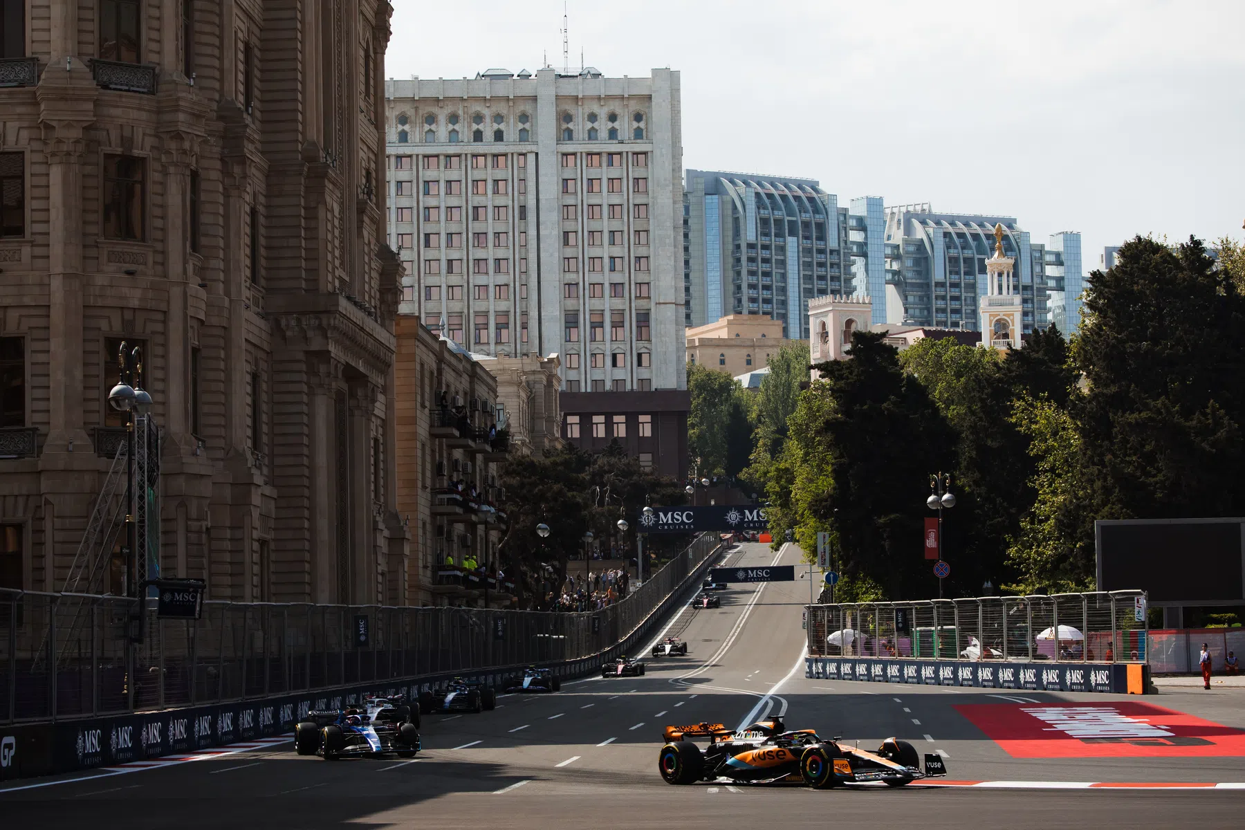 What time does the F1 Azerbaijan Grand Prix start?