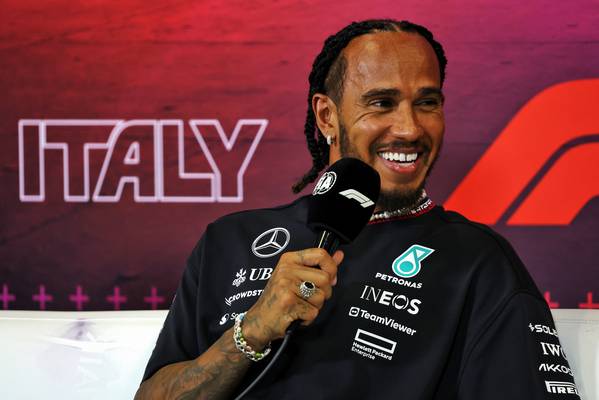 Lewis Hamilton in virale clip op US Open