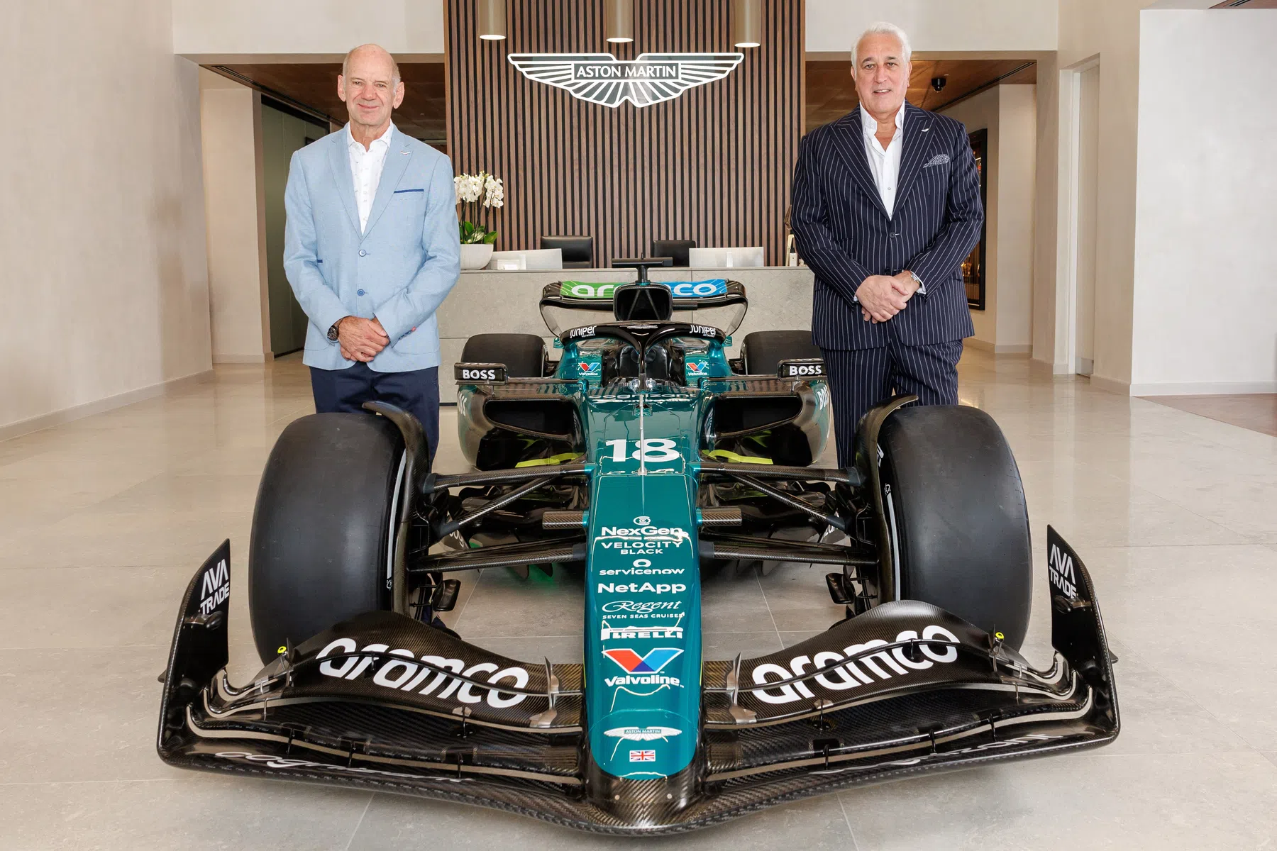 Adrian Newey reage ao anúncio da Aston Martin F1