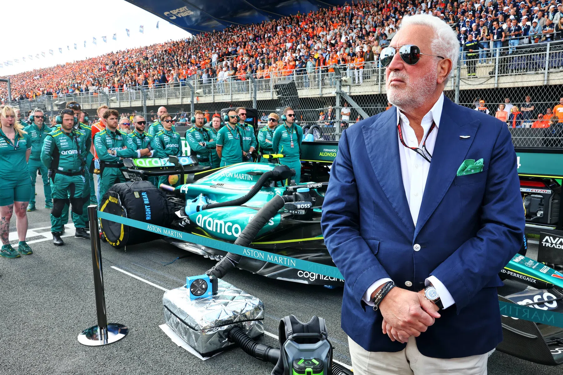 Lawrence Stroll parle du designer de F1 Adrian Newey et de son passage chez Aston Martin