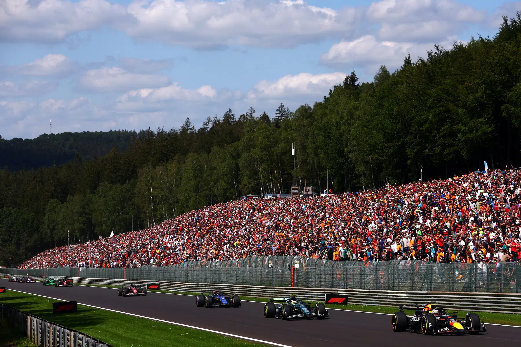 F1 Grand Prix van België op Spa-Francorchamps krijgt minder subsidie