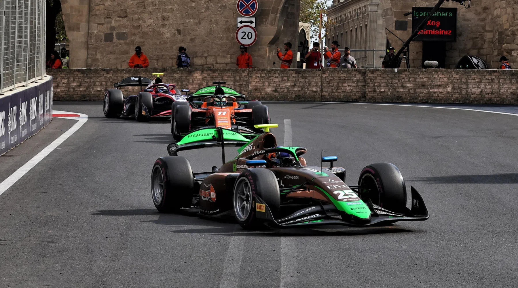 Star driver Zak o'sullivan sits at home watching F2