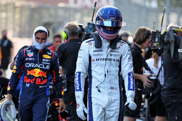 F1 Alexander Albon sulla gara con Max Verstappen