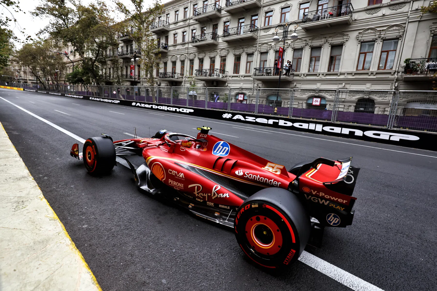 F1: Clasificación del GP de Azerbaiýan 2024 en Bakú, Pole de Leclerc