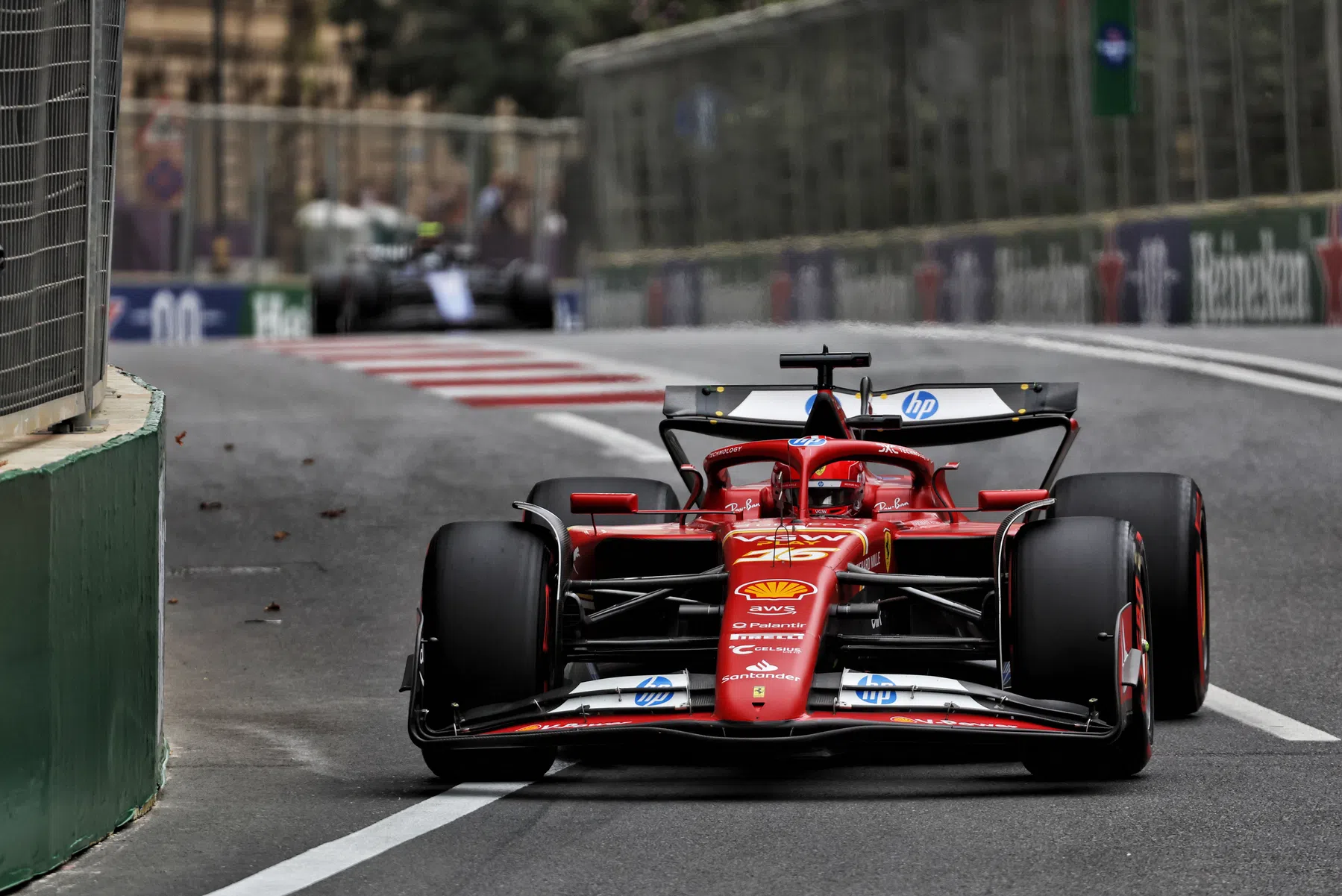 full f1 results from qualfying at the azerbaijan grand prix 2024