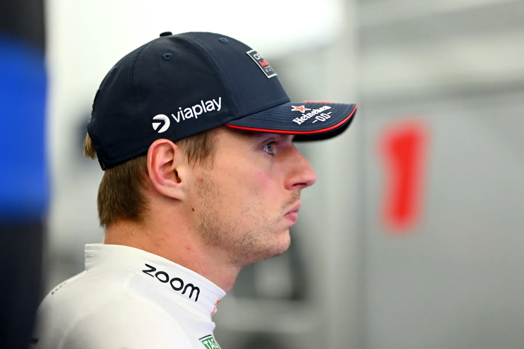 El piloto de F1 Max Verstappen tras el Gran Premio de Azerbaiyán