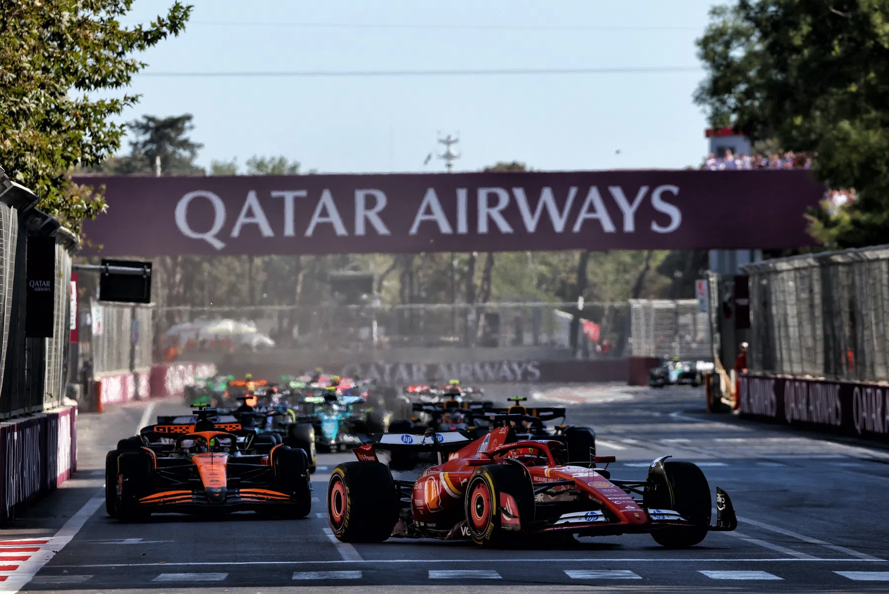 Formule 1 stand na Grand Prix van Azerbeidzjan