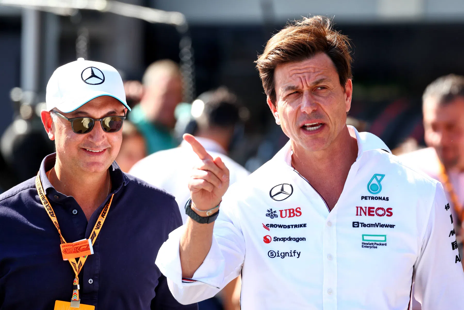 F1 Toto Wolff blickt zurück auf Baku und voraus auf den Singapur GP