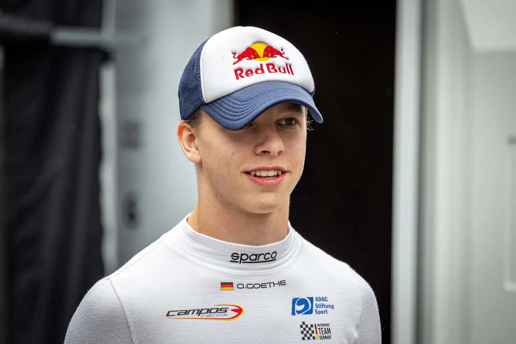 F2 Oliver Goethe freut sich sehr, Teil des Red Bull Junior Teams zu sein